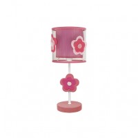 Distribuidor - Lâmpadas Diversas | Sobre Mesas Infantil | SOBREMESA INFANTIL FLOR ROSA 1XE14 (35X14) Ref: 044171000